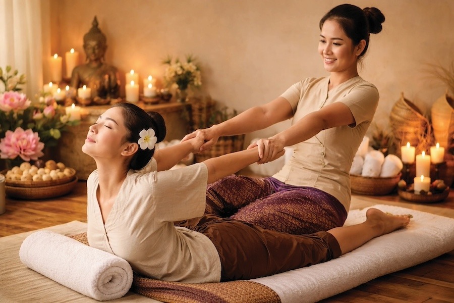 Thai Massage for Stress Relief