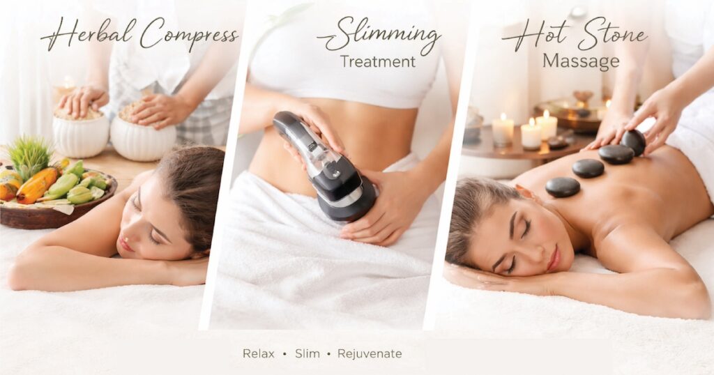 Deep tissue massage therapy 15 percent off spring promotion at Chi Wa Siam Day Spa.