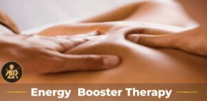 Client receiving Energy Rebooster E-POWER Therapy with massage treatment at Chi Wa Siam Day Spa to support relaxation, circulation, muscle recovery, and overall wellness.